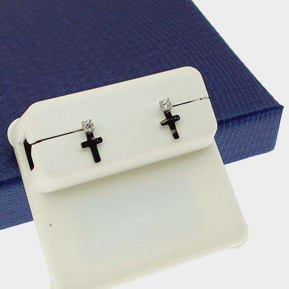 "#925 Sterling Silver Stud Earrings for Women/Girl, US925P1007 - Picture 10 of 11